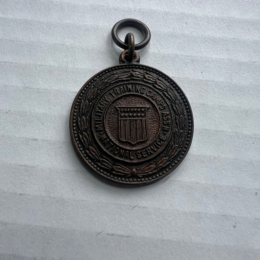 WW1 MTC Citizen's Military Training Camps Association Medal